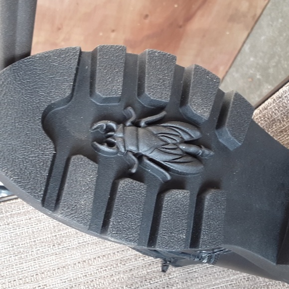 FLY LONDON JEDA COMBAT BOOTS - Picture 8 of 12